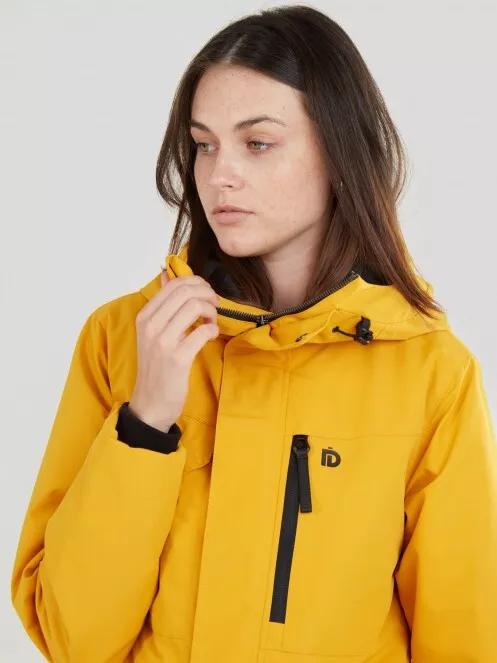 Fundango Perilla Parka Jacket női télikabát sárga színben 4