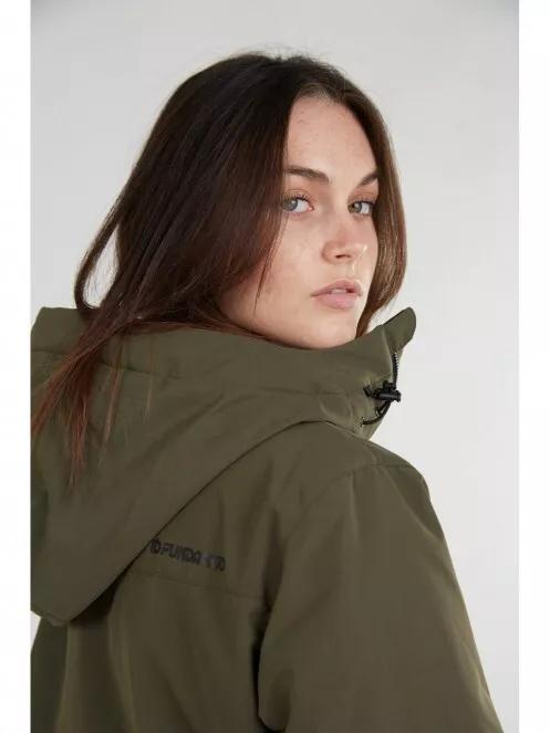 Fundango Perilla Parka Jacket női télikabát oliva színben 5