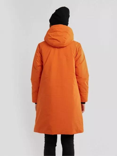 Fundango Carya Parka Jacket női utcai kabát narancssárga színben 3