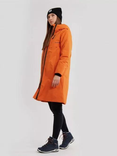 Fundango Carya Parka Jacket női utcai kabát narancssárga színben 4
