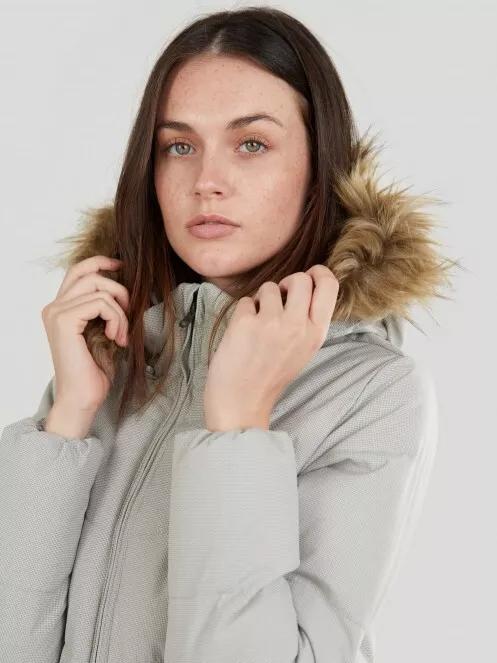 Fundango Puppis Padded Jacket női télikabát szürke színben 4