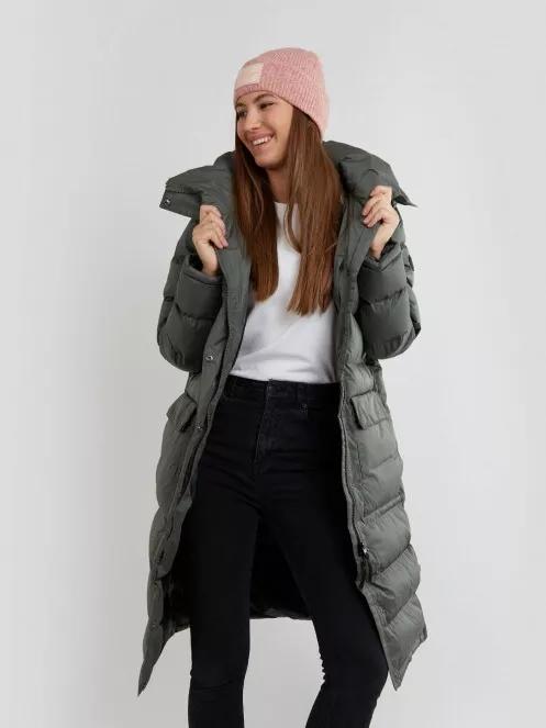 Fundango Sabina Padded Jacket női télikabát oliva színben 5