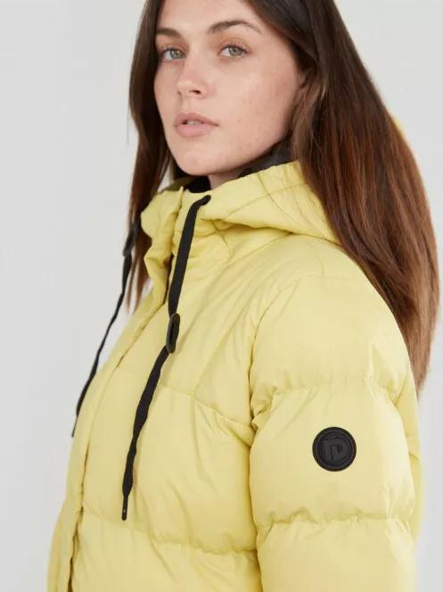 Fundango Meryll Padded Jacket női utcai kabát sárga színben 4