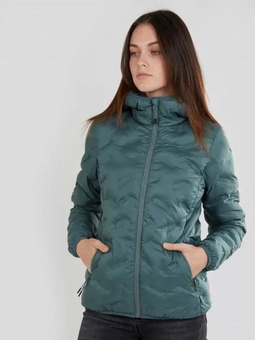 Fundango Alsea Hooded Jacket női utcai kabát oliva színben 2