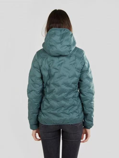 Fundango Alsea Hooded Jacket női utcai kabát oliva színben 3