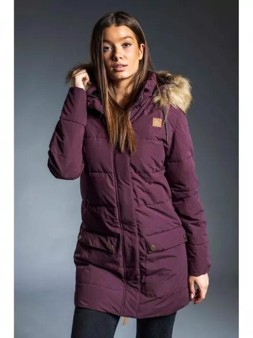 Fundango BONITA Padded Jacket női télikabát piros színben 2