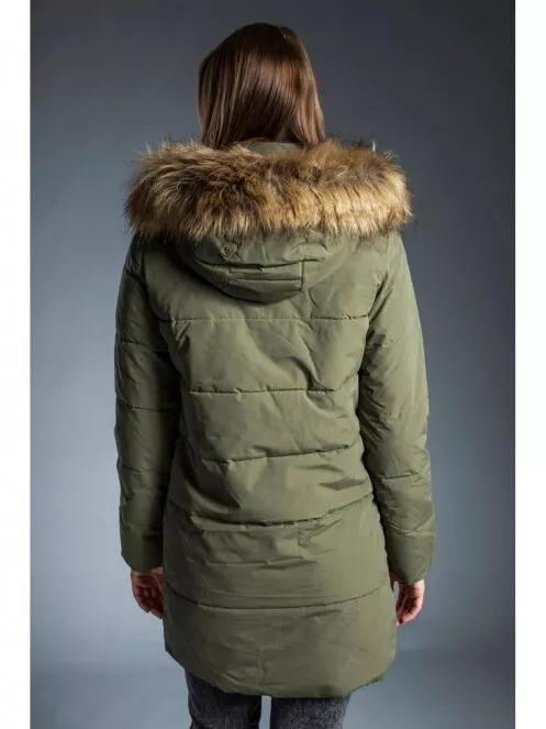 Fundango BONITA Padded Jacket női télikabát oliva színben 3
