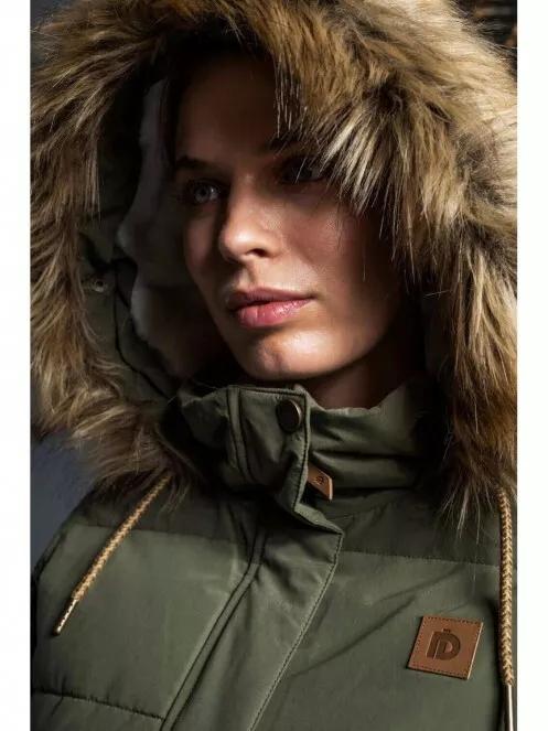 Fundango BONITA Padded Jacket női télikabát oliva színben 4