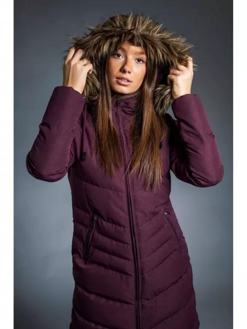 Fundango PUPPIES Padded Jacket női télikabát piros színben 3