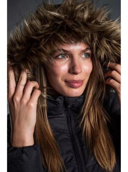 Fundango PUPPIES Padded Jacket női télikabát fekete színben 4