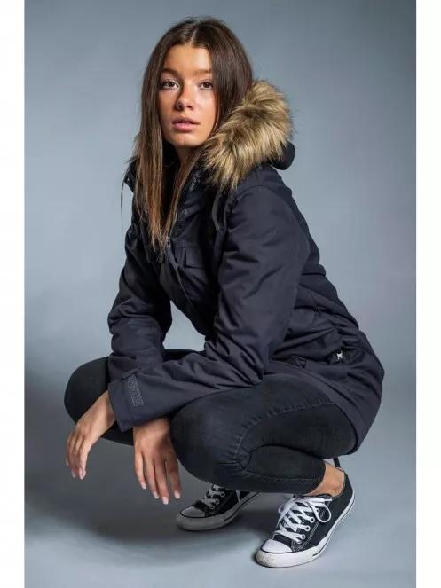 Fundango MAGNOLIA Parka Jacket női télikabát fekete színben 2