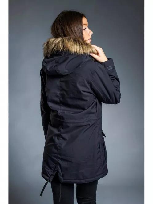 Fundango MAGNOLIA Parka Jacket női télikabát fekete színben 3