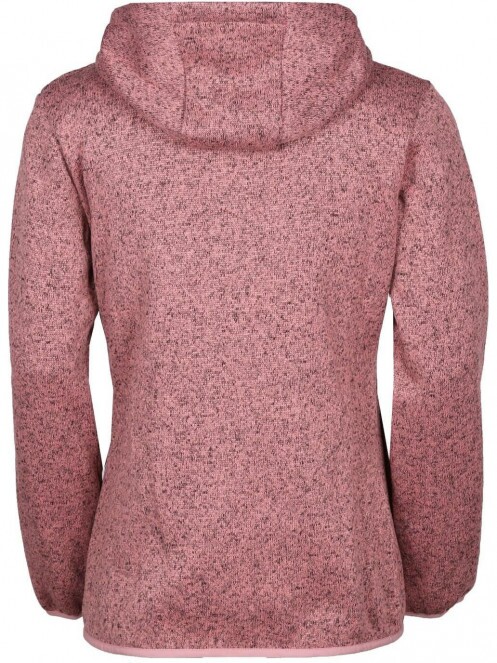Fundango Share Hooded Fleece női kapucnis pulóver rózsaszín színben 6