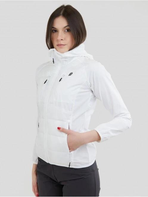 Fundango Mina Hybrid jacket női softshell kabát fehér színben 2