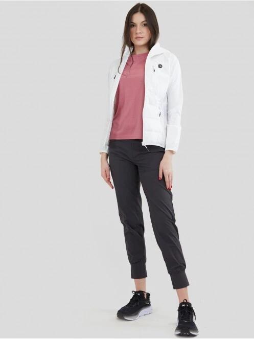 Fundango Mina Hybrid jacket női softshell kabát fehér színben 4