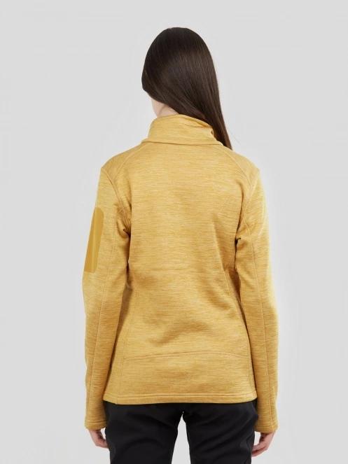Fundango Antila Fleece Jacket női polár pulóver sárga színben 3