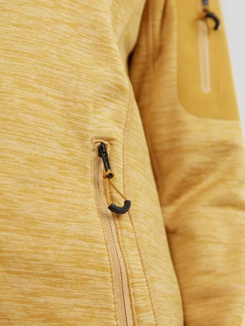 Fundango Antila Fleece Jacket női polár pulóver sárga színben 6