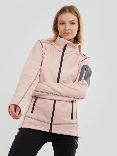 Fundango Antila Fleece Jacket női polár pulóver rózsaszín színben 2