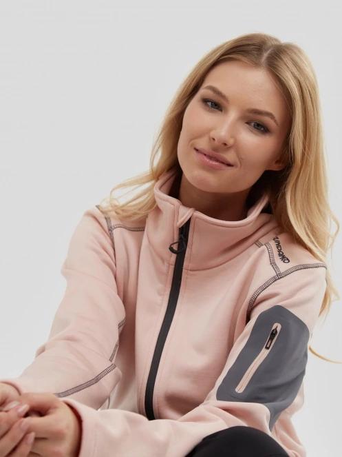 Fundango Antila Fleece Jacket női polár pulóver rózsaszín színben 6