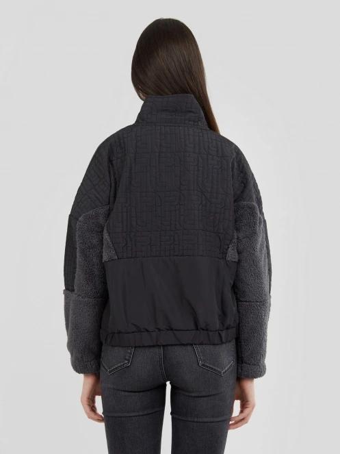 Fundango Calypso Hybrid Pullover női polár pulóver fekete színben 3
