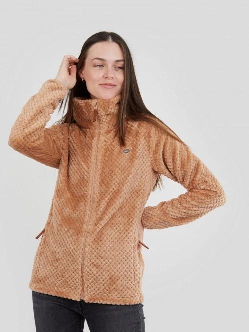 Fundango Shiren Fleece Jacket női polár pulóver oliva színben 5