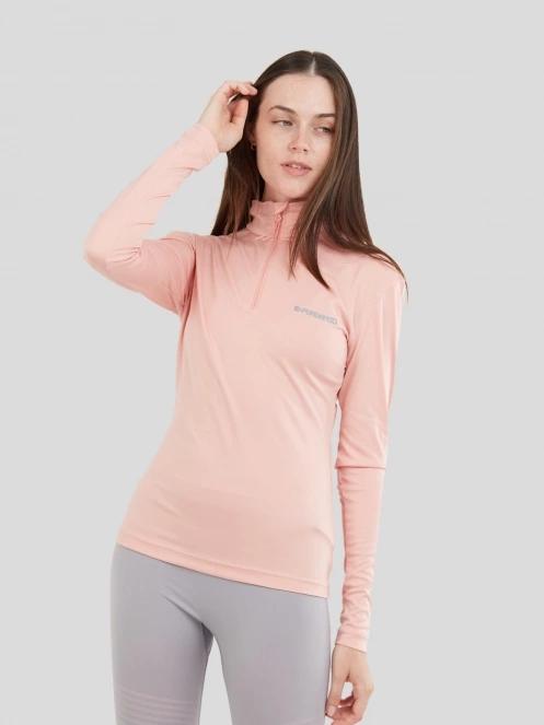 Fundango Yade Baselayer női aláöltöző felső rózsaszín színben 4