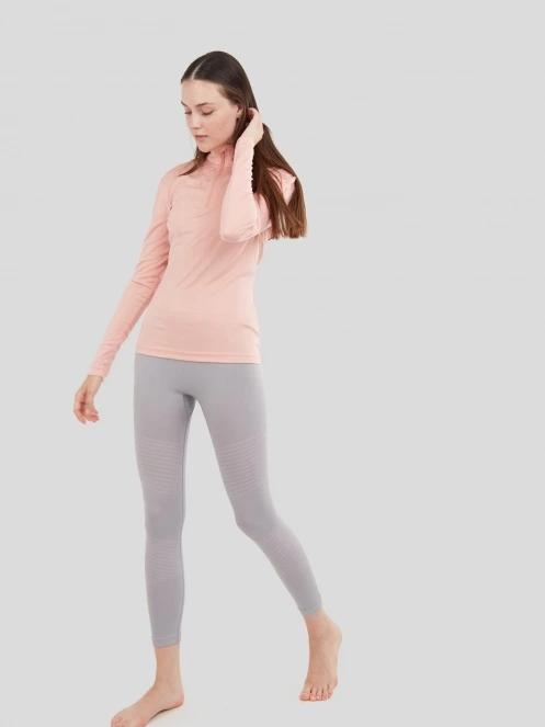 Fundango Yade Baselayer női aláöltöző felső rózsaszín színben 5