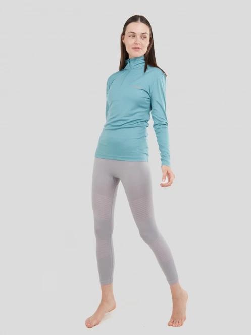 Fundango Yade Baselayer női aláöltöző felső kék színben 4