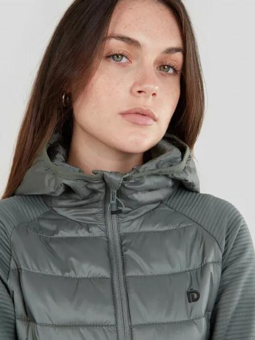 Fundango Afton Hybrid Jacket női softshell kabát oliva színben 4
