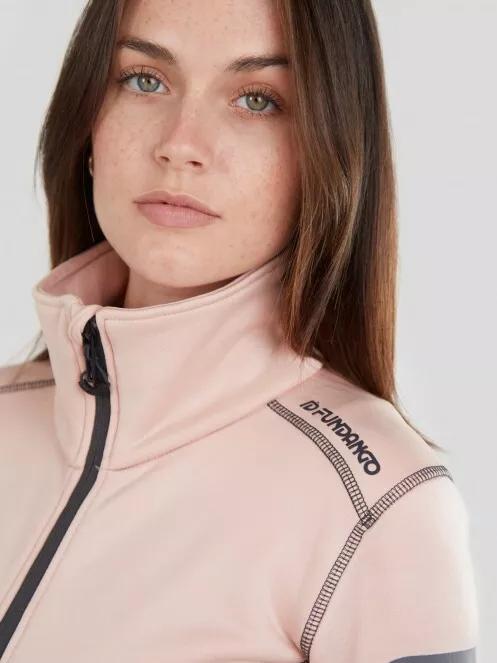 Fundango Antila Fleece Jacket női polár pulóver rózsaszín színben 4