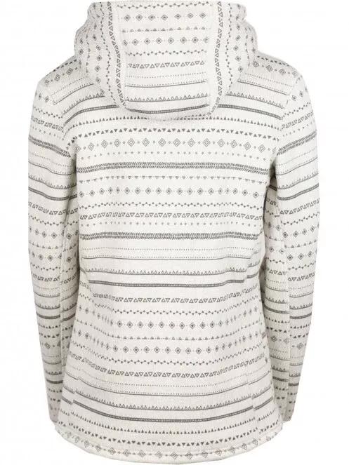Fundango Ara Fleece Jacket női kapucnis pulóver fehér színben 7