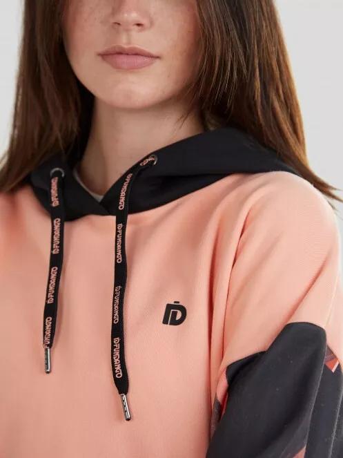 Fundango MYSTIC Tech pullover női kapucnis pulóver rózsaszín színben 5