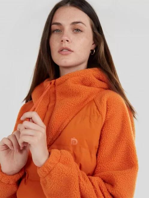 Fundango Frila Hybrid Jacket női utcai kabát narancssárga színben 4