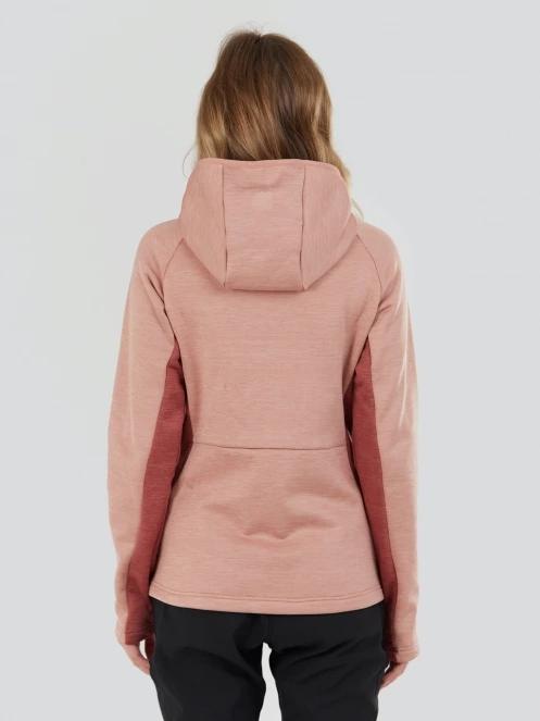 Fundango Alita Fleece Jacket női polár pulóver rózsaszín színben 3