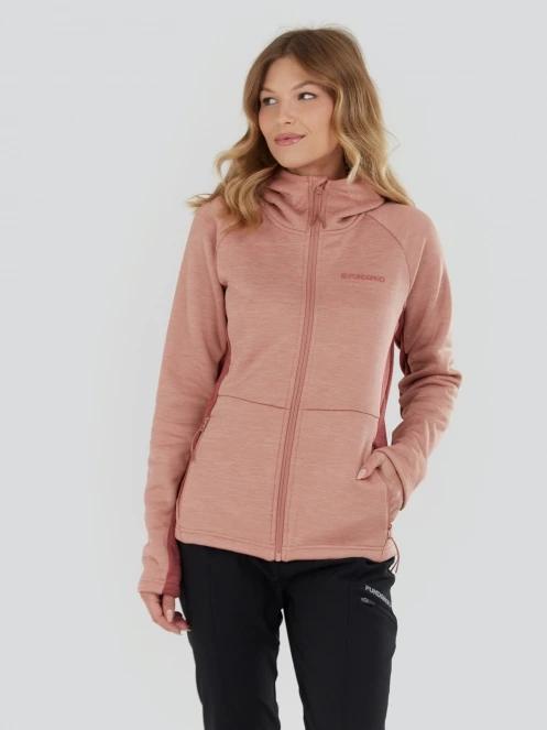 Fundango Alita Fleece Jacket női polár pulóver rózsaszín színben 4
