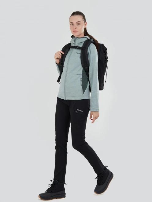 Fundango Alita Fleece Jacket női polár pulóver zöld színben 4