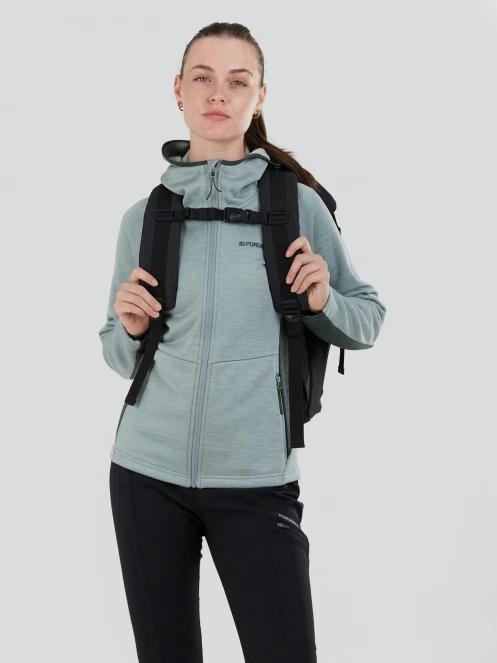 Fundango Alita Fleece Jacket női polár pulóver zöld színben 5