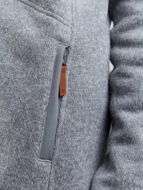 Fundango Ara Fleece Jacket női polár pulóver szürke színben 7