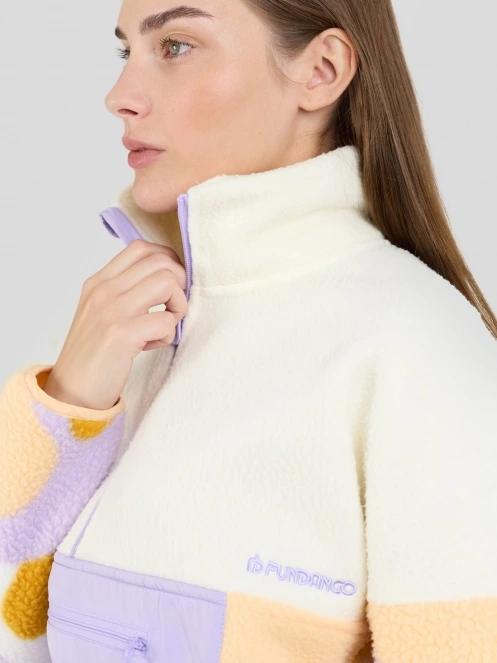 Fundango Riva Hybrid Pullover női hibrid felső fehér színben 7