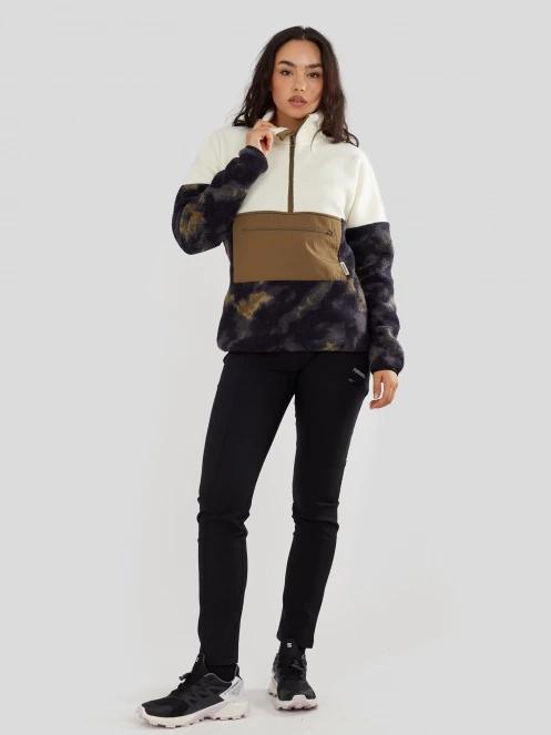 Fundango Riva Hybrid Pullover női hibrid felső zöld színben 4