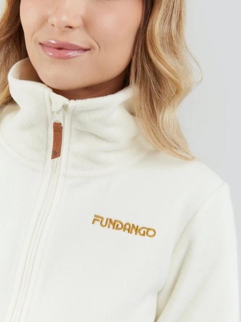 Fundango Serena Fleece Jacket női polár pulóver sárga színben 5