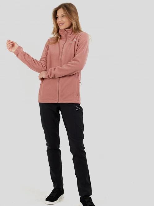 Fundango Serena Fleece Jacket női polár pulóver rózsaszín színben 3