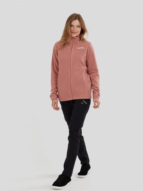 Fundango Serena Fleece Jacket női polár pulóver rózsaszín színben 4