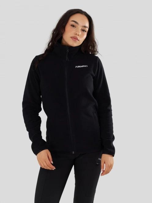 Fundango Serena Fleece Jacket női polár pulóver fekete színben 2