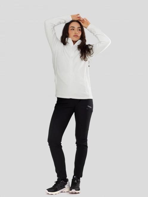 Fundango Serena Fleece Jacket női polár pulóver fehér színben 4