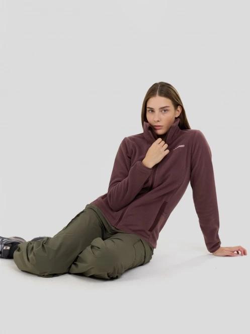 Fundango Serena Fleece Jacket női polár pulóver lila színben 7