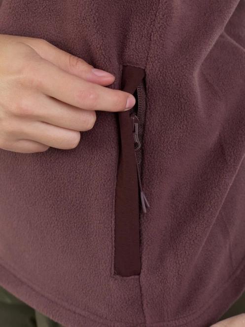 Fundango Serena Fleece Jacket női polár pulóver lila színben 9