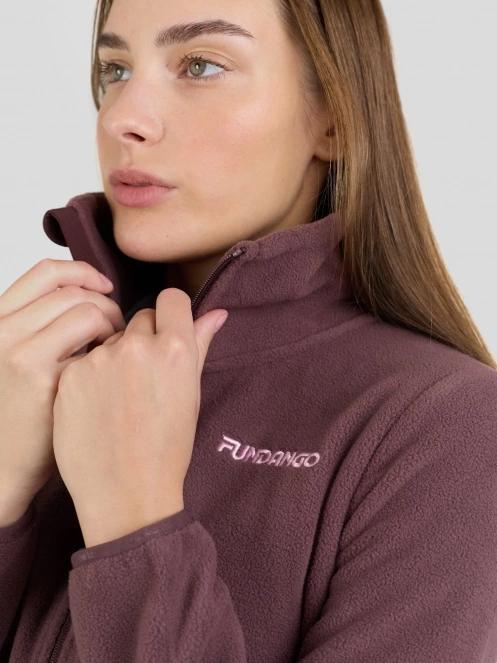 Fundango Serena Fleece Jacket női polár pulóver lila színben 10