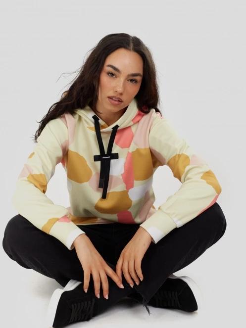 Fundango Challenger Pullover női kapucnis pulóver multikolor színben 5