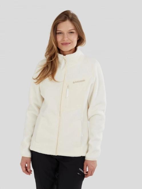 Fundango Shiloh Fleece Jacket női polár pulóver fehér színben 4